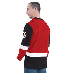Chicago Bulls G-III Sports by Carl Banks Adaptive Rugby Long Sleeve Top Red