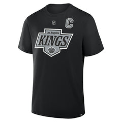 Anze Kopitar Los Angeles Kings Fanatics Authentic Stack Name & Number T-Shirt - Black | US 202532967