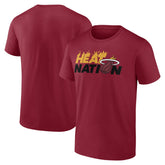 Miami Heat Announcer T-Shirt Red