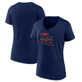 New Orleans Pelicans Women's Core Hometown Launch V-Neck T-Shirt Navy