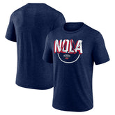 New Orleans Pelicans Team Pride Tri-Blend T-Shirt Navy outlet
