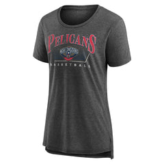New Orleans Pelicans Women's Selection Tri-Blend T-Shirt Gray outlet