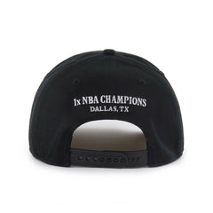 Dallas Mavericks '47 Every Time Past Champs Hitch Adjustable Hat Black - 47 brand