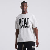 Miami Heat Fear of God Unisex NBA x ESSENTIALS T-Shirt Heather Gray outlet