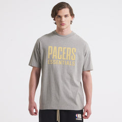 Indiana Pacers Unisex NBA Paris x ESSENTIALS T-Shirt Gray