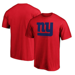 New York Giants Team Lockup T-Shirt - Red T-shirts