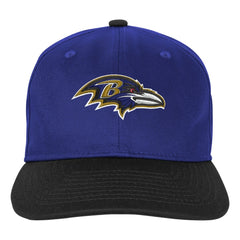 Baltimore Ravens Outerstuff Youth True Retro Adjustable Hat - Purple Hats