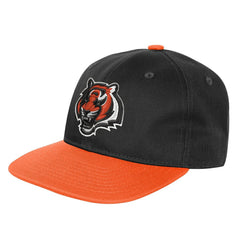 Cincinnati Bengals Outerstuff Youth True Retro Adjustable Hat - Black Hats