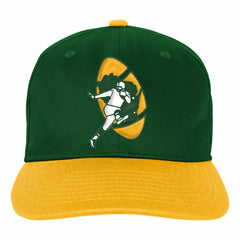 Green Bay Packers Outerstuff Youth True Retro Adjustable Hat - Green Hats