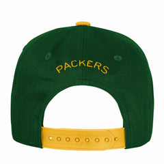 Green Bay Packers Outerstuff Youth True Retro Adjustable Hat - Green Hats