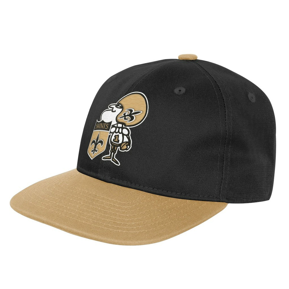 New Orleans Saints Outerstuff Youth True Retro Adjustable Hat - Black Hats