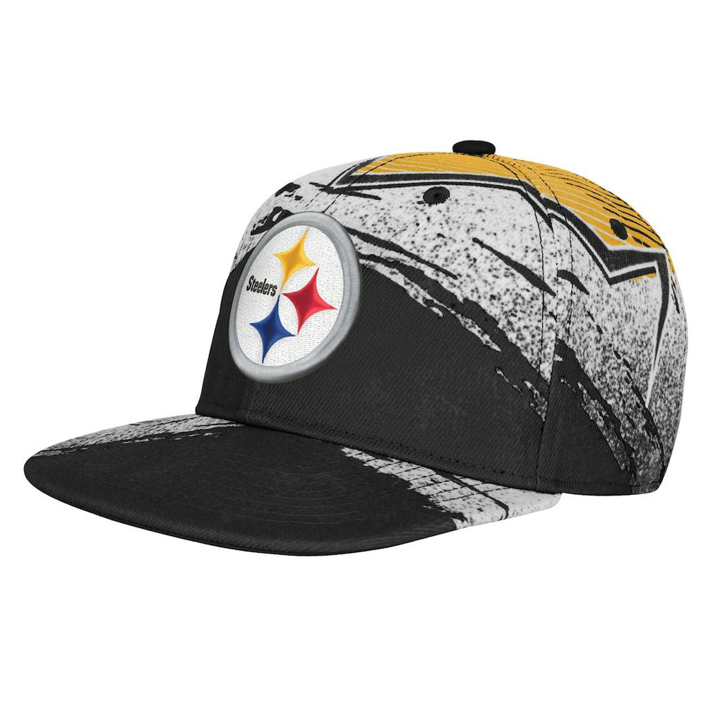 Pittsburgh Steelers Outerstuff Youth Make Noise Adjustable Hat - Black Hats