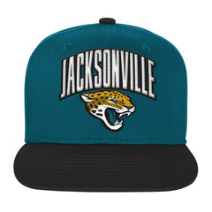 Jacksonville Jaguars Outerstuff Youth Essentials Snapback Hat - Teal Hats
