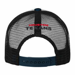 Houston Texans Youth Essentials Trucker Adjustable Hat - White/Navy Hats