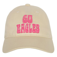 Philadelphia Eagles Outerstuff Girls Youth Blitz Adjustable Hat - Cream Hats