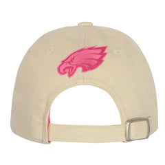 Philadelphia Eagles Outerstuff Girls Youth Blitz Adjustable Hat - Cream Hats