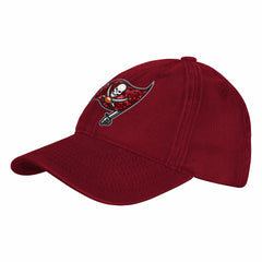 Tampa Bay Buccaneers Outerstuff Girls Youth Gridiron Adjustable Hat - Red Hats