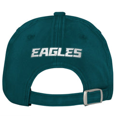 Philadelphia Eagles Outerstuff Girls Youth Gridiron Adjustable Hat - Midnight Green Hats