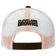 Cleveland Browns Outerstuff Preschool Core Lockup Trucker Adjustable hat - Brown Hats