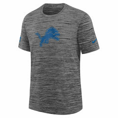 Detroit Lions Youth Sideline Velocity Performance T-Shirt - Heather Gray T-shirts