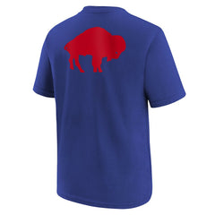 Buffalo Bills Youth Rewind Front & Back Essential T-Shirt - Royal T-shirts