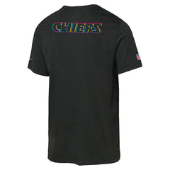 Kansas City Chiefs Youth 2025 NFL Crucial Catch Tri-Blend Dri-FIT T-Shirt - Black T-shirts