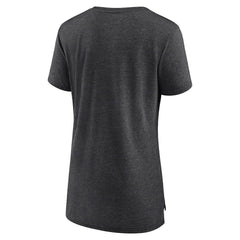 Jacksonville Jaguars Women's Vintage Arch Tri-Blend T-Shirt - Charcoal T-shirts