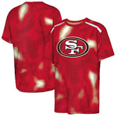 San Francisco 49ers Outerstuff Youth End Zone Dri-Tek T-Shirt - Scarlet T-shirts