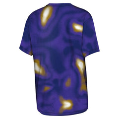 Baltimore Ravens Outerstuff Youth End Zone Dri-Tek T-Shirt - Purple T-shirts