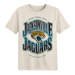 Jacksonville Jaguars Outerstuff Youth Huddle T-Shirt - Cream T-shirts