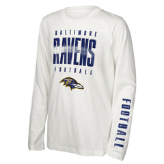 Baltimore Ravens Outerstuff Preschool The Mix Combo T-Shirt Set