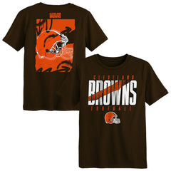 Cleveland Browns Outerstuff Preschool Posterize T-Shirt - Brown T-shirts