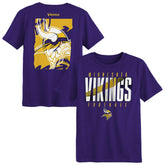Minnesota Vikings Outerstuff Preschool Posterize T-Shirt - Purple T-shirts