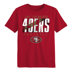 San Francisco 49ers Outerstuff Preschool Posterize T-Shirt - Scarlet T-shirts