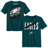 Philadelphia Eagles Outerstuff Preschool Posterize T-Shirt - Midnight Green T-shirts
