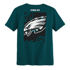 Philadelphia Eagles Outerstuff Preschool Posterize T-Shirt - Midnight Green T-shirts