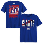 New York Giants Outerstuff Preschool Posterize T-Shirt - Royal T-shirts