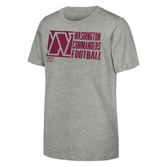 Washington Commanders Outerstuff Youth Post Game T-Shirt - Heather Gray T-shirts