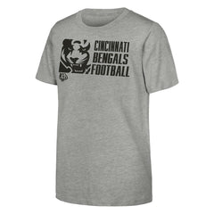 Cincinnati Bengals Outerstuff Youth Post Game T-Shirt - Heather Gray T-shirts