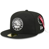 Philadelphia 76ers x Alpha Industries 59FIFTY Fitted Hat Black - New Era