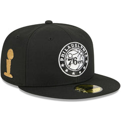 Philadelphia 76ers x Alpha Industries 59FIFTY Fitted Hat Black - New Era