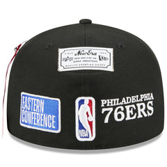 Philadelphia 76ers x Alpha Industries 59FIFTY Fitted Hat Black - New Era