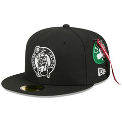 Boston Celtics x Alpha Industries 59FIFTY Fitted Hat Black - New Era