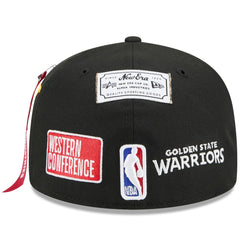 Golden State Warriors x Alpha Industries 59FIFTY Fitted Hat Black - New Era