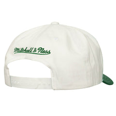 Boston Celtics Dip Dye Pro Crown Adjustable Hat Kelly Green/White - Mitchell & Ness