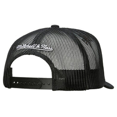 Los Angeles Kings Mitchell & Ness Gridlock Trucker Adjustable Hat - White/Black | US 202545050