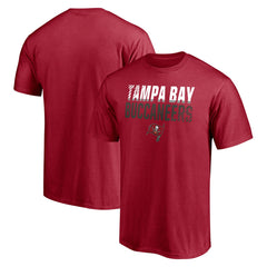 Tampa Bay Buccaneers Stripes T-Shirt - Red T-shirts
