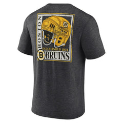 Boston Bruins Earnest Will Tri-Blend T-Shirt - Charcoal | US 202545412