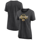 Boston Bruins Women's Hit the Ice Tri-Blend T-Shirt - Gray | US 202545414