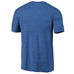 Buffalo Sabres Distressed Logo Tri-Blend T-Shirt - Royal | US 202545417